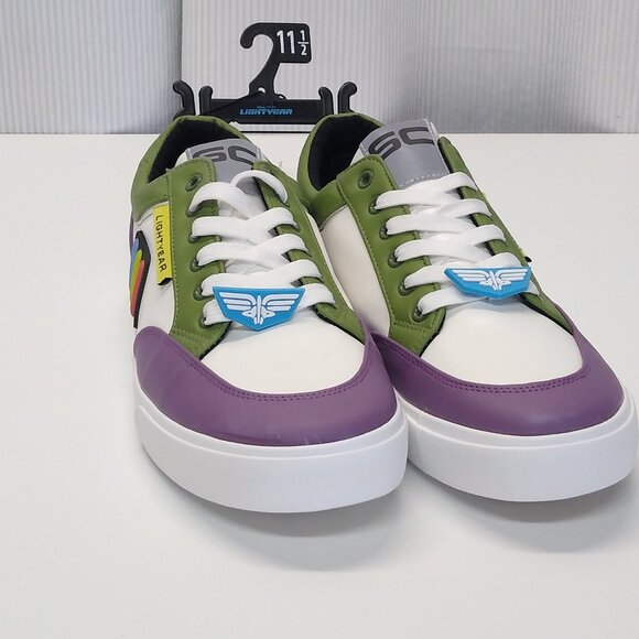 Disney Pixar Lightyear Toy Story Men's 11.5 M Canvas Lace Up Low Top Sneaker NWT - Picture 6 of 7